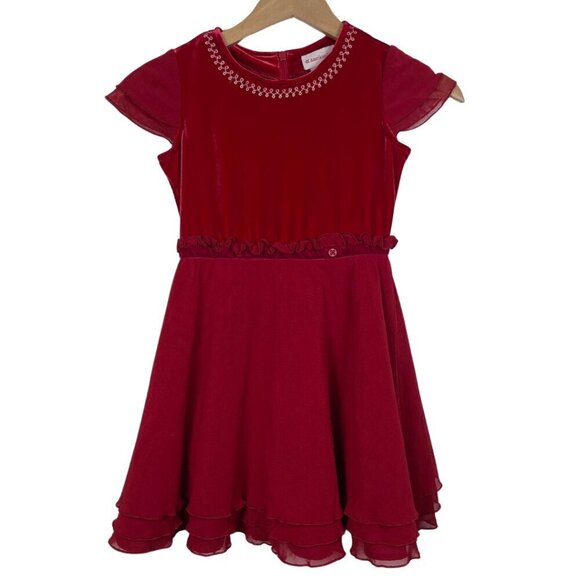 American Girl Doll 2011 Christmas Red Velvet Merry and Bright Dress Size: 7 - Picture 1 of 8